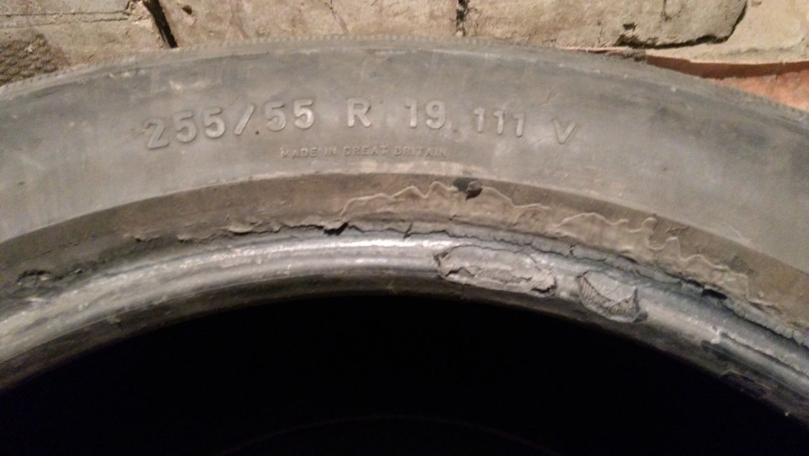 Резина зимняя бу  на 19