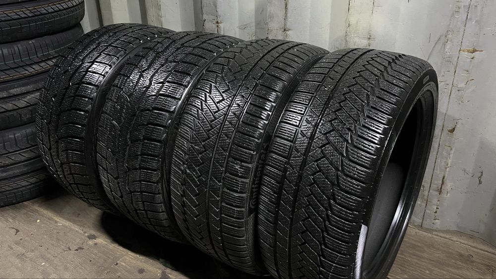 Зимние шины 245/40 R18 Toyo + Continental | 4 шт, отличное состояние