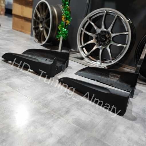 Клыки на пороги и задний бампер Subaru Legacy BL/BP