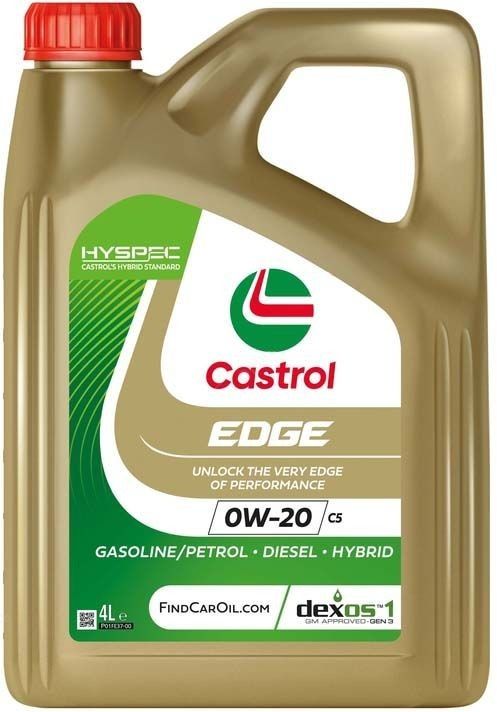 Полностью синтетическое моторное масло Castrol EDGE C5 0W-20