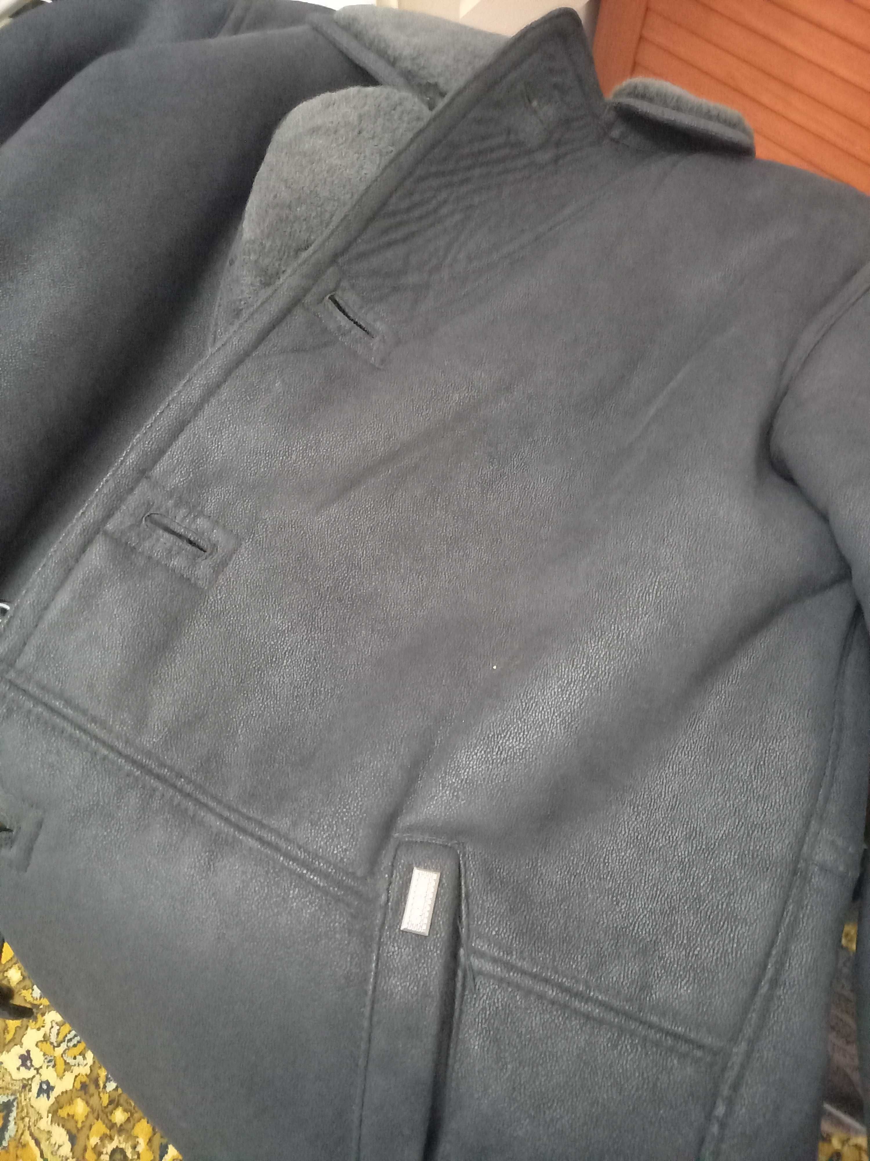 Продам мужскую дубленку, зима