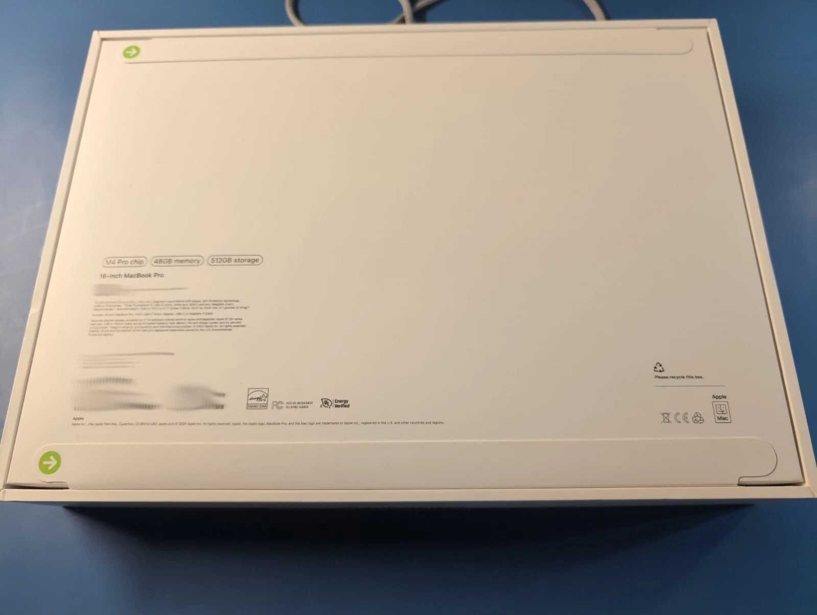 Macbook pro 16 m4 pro 2024