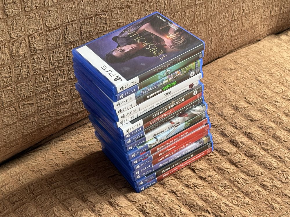 Игры на PlayStation 4 Ps 5 диски/Stray,Dead Space,Сэкбой,ForSpoken