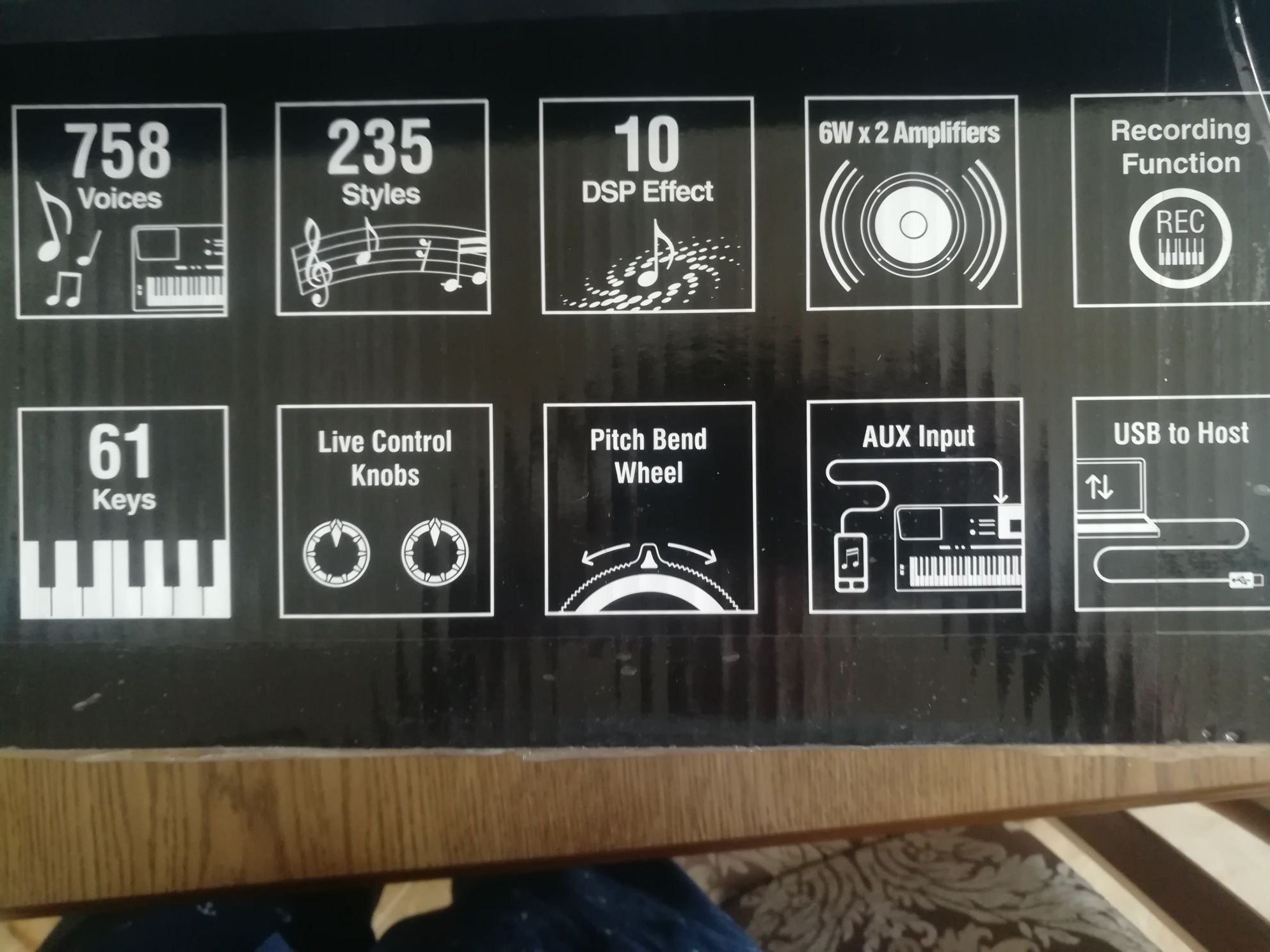 Синтезатор Yamaha psr-463 новый