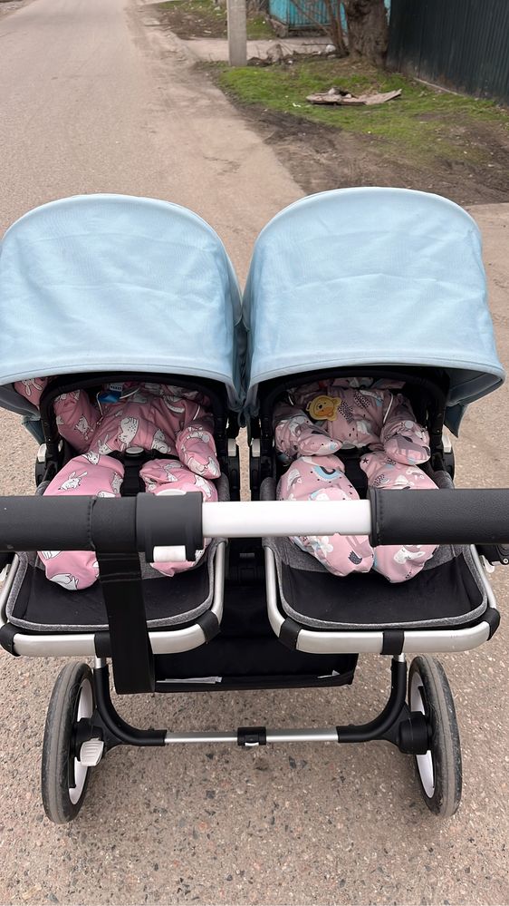 Коляска bugaboo donkey 3 2 в 1 коляска для двойни и погодок