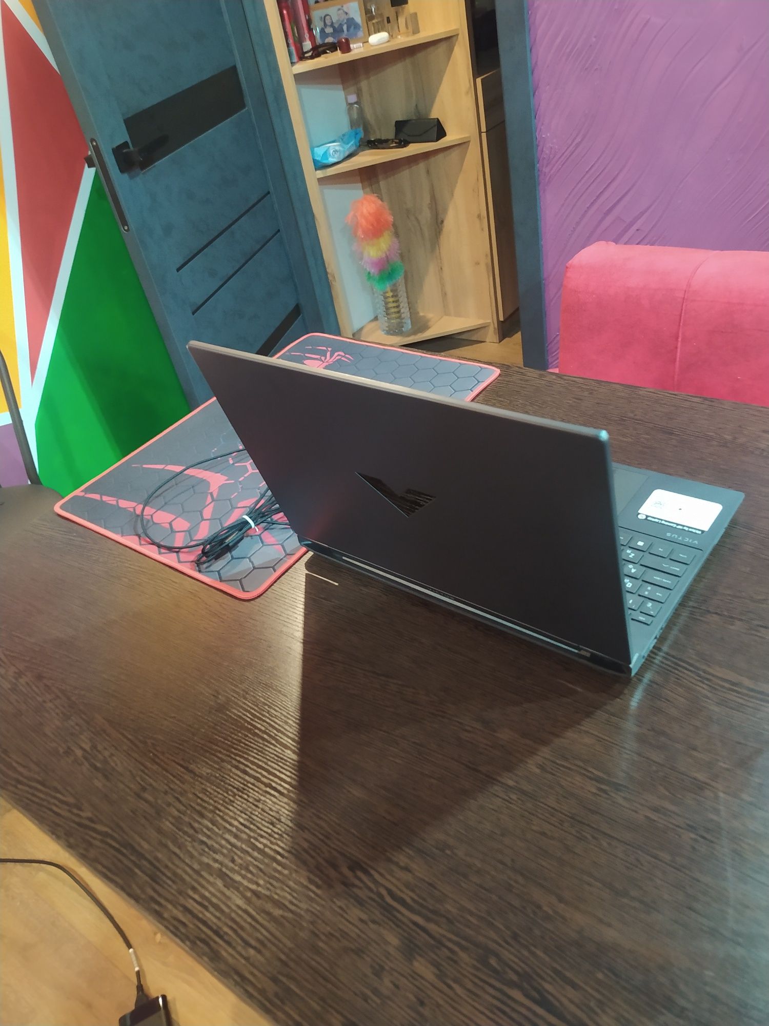 Продам HP Victus Gaming Laptop. RTX 4060.

Продам игровой ноут, в идеа