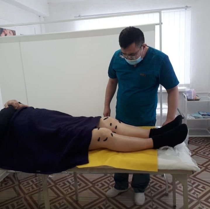 Сүлікпен емдеу 1400 т. Лечение пиявками 1400 тенге
