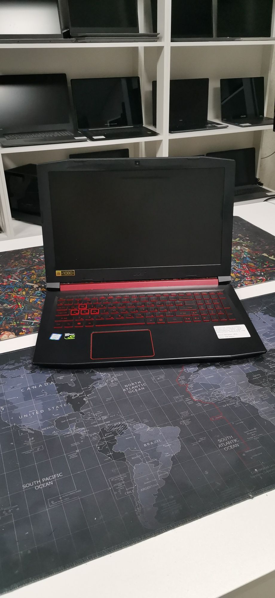 Игровой ноутбук Aser Core i5-8300H/ GeForce GTX 1050
