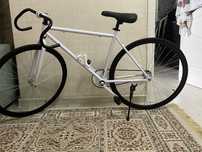 относительно новый fixed gear single speed катались пару раз