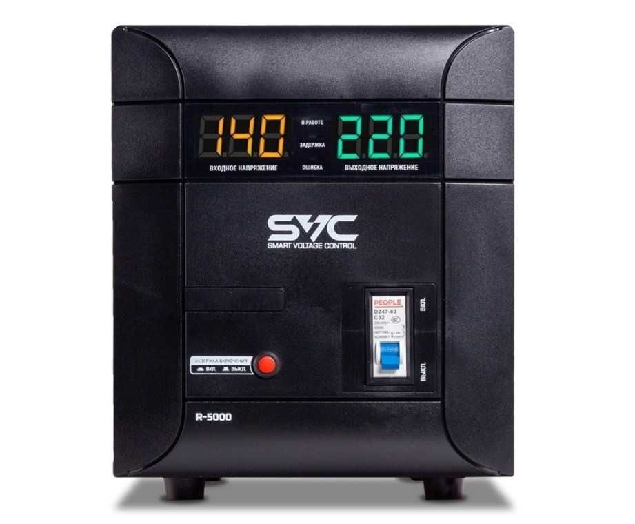 Стабилизатор напряжения SVC R-5000 под ремонт.