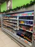 Открытый холодильник Холодильная горка Витриный Холодильни для молочки