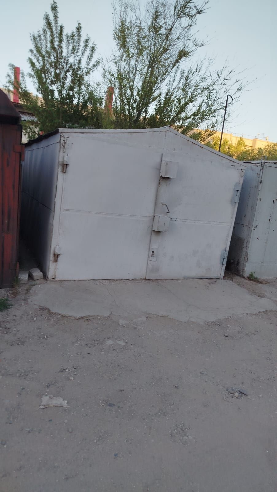 Металлический гараж