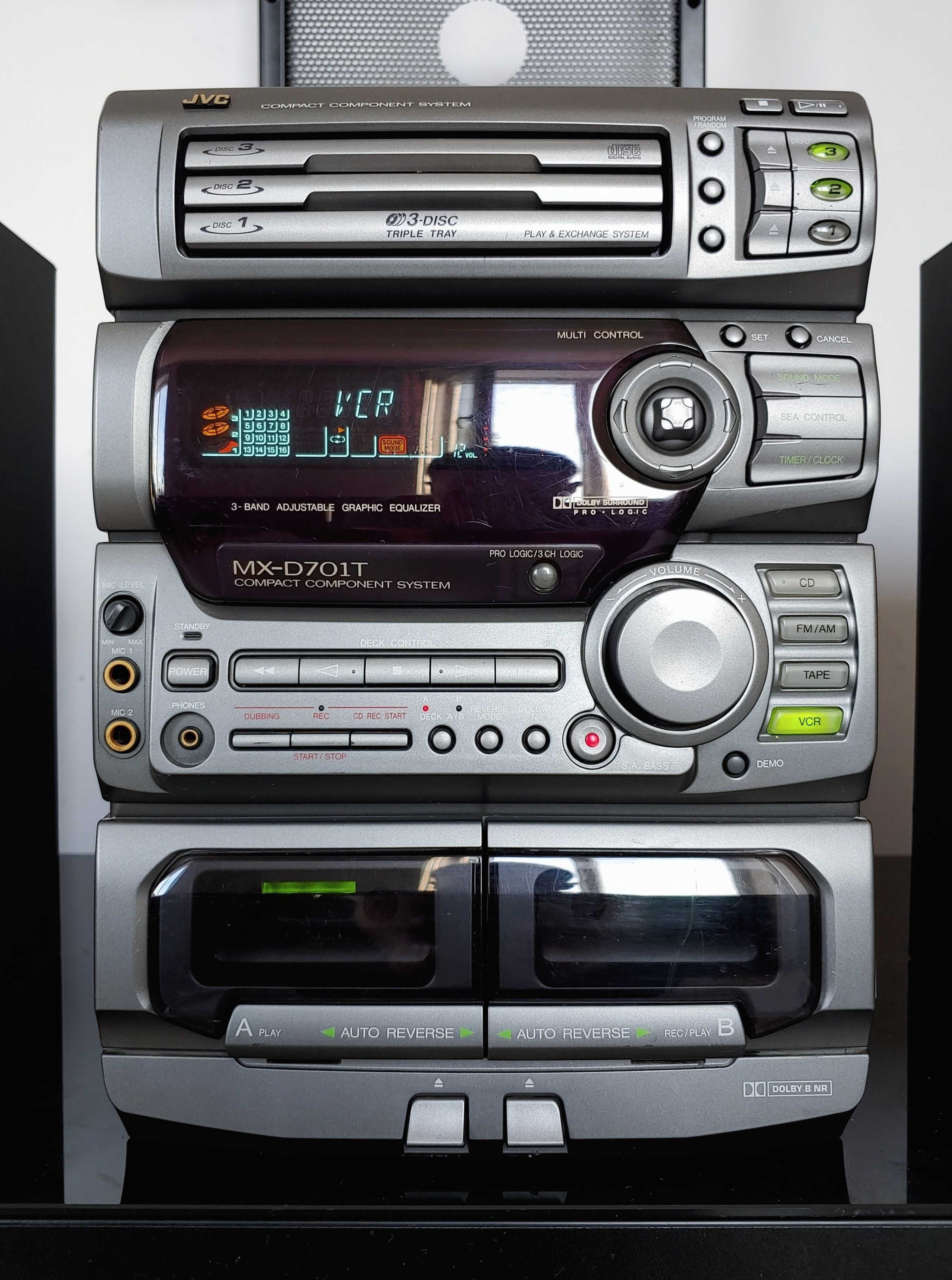 Продам мощный японский музыкальный центр JVC, колонка, караоке