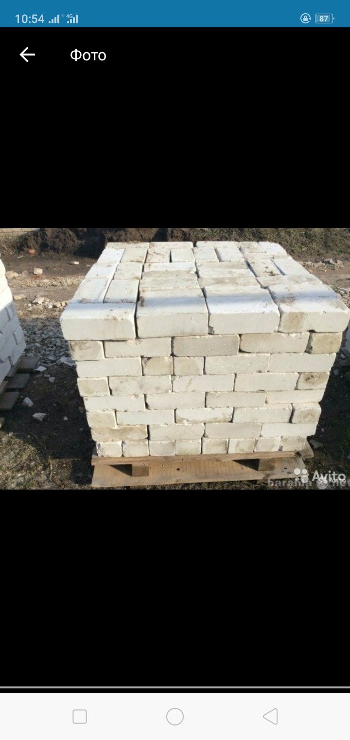 Продам кирпич жёныи красный и селикатны