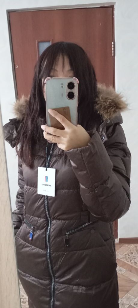 Продам женский пуховик,зима,новый,42-44р.