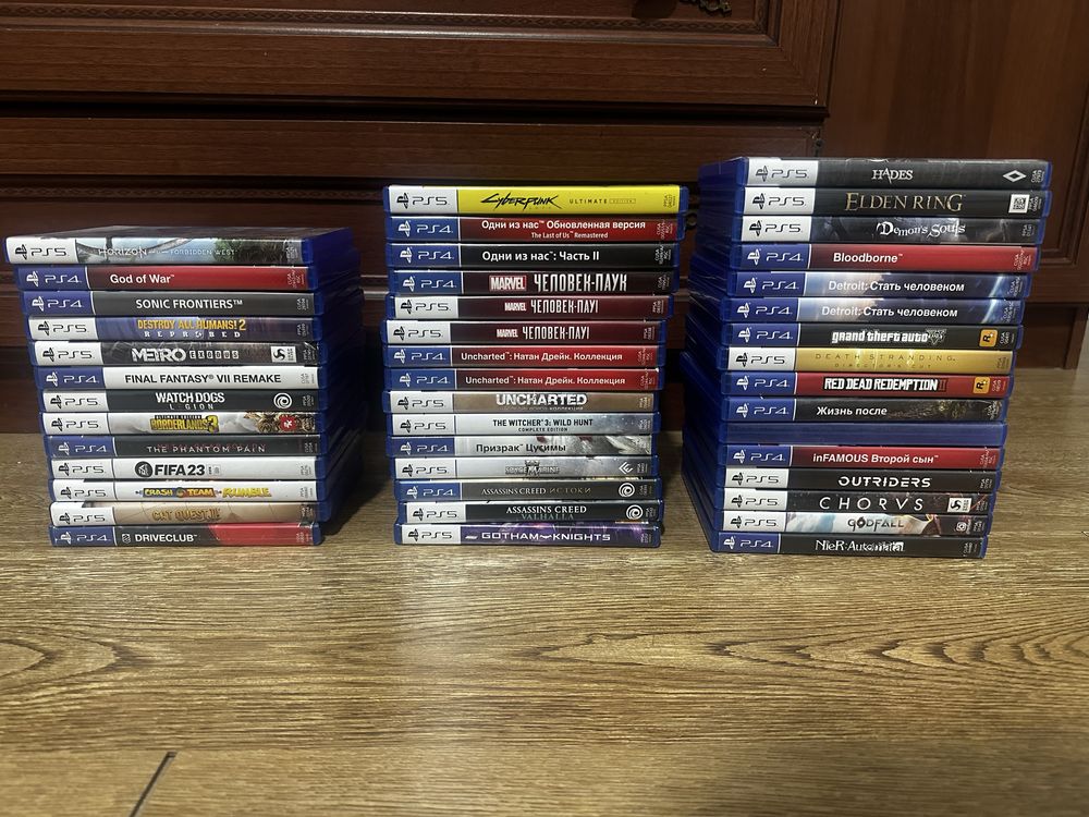 Продам или обменяю диски на пс4/пс5 ps4/ps5