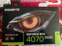 Видеокарта GIGABYTE GeForce RTX 4070 SUPER OC (новая, запечатанная)