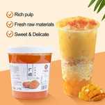 Джем манго 2 кг с кусочками — для напитков, десертов, bubble tea