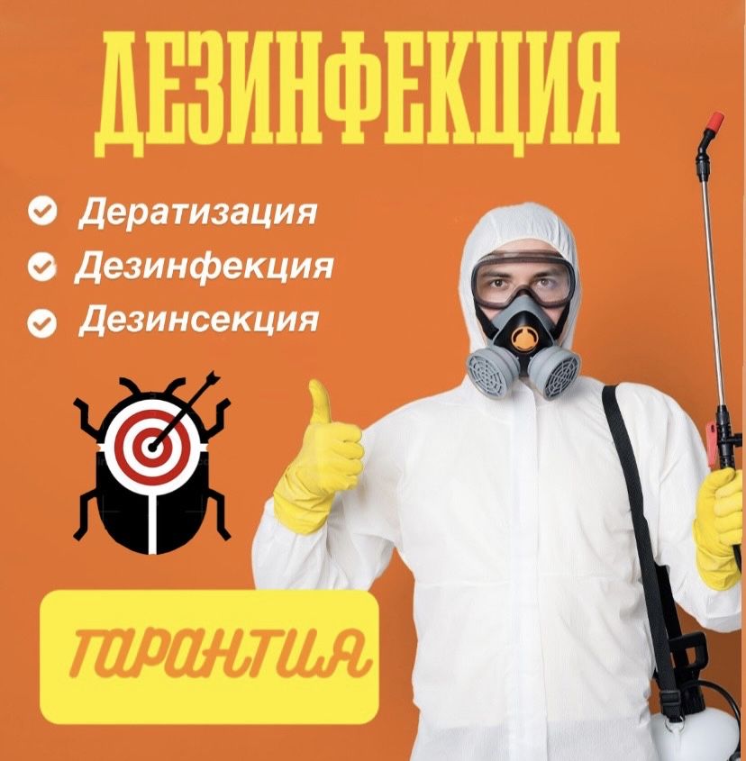 Дезинфекция уничтожение от тараканов клопов блох крыс мышей Обработка