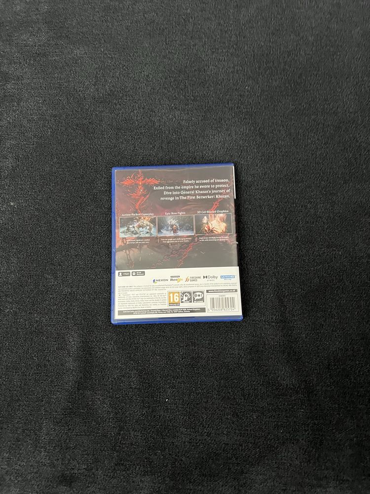 The First Berserker Khazan Ps5