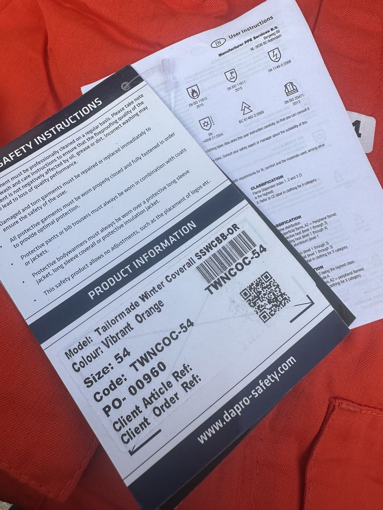 Зимний комбинезон SubZero Insulation. Абсолютно Новый. Жаңа Киілмеген.