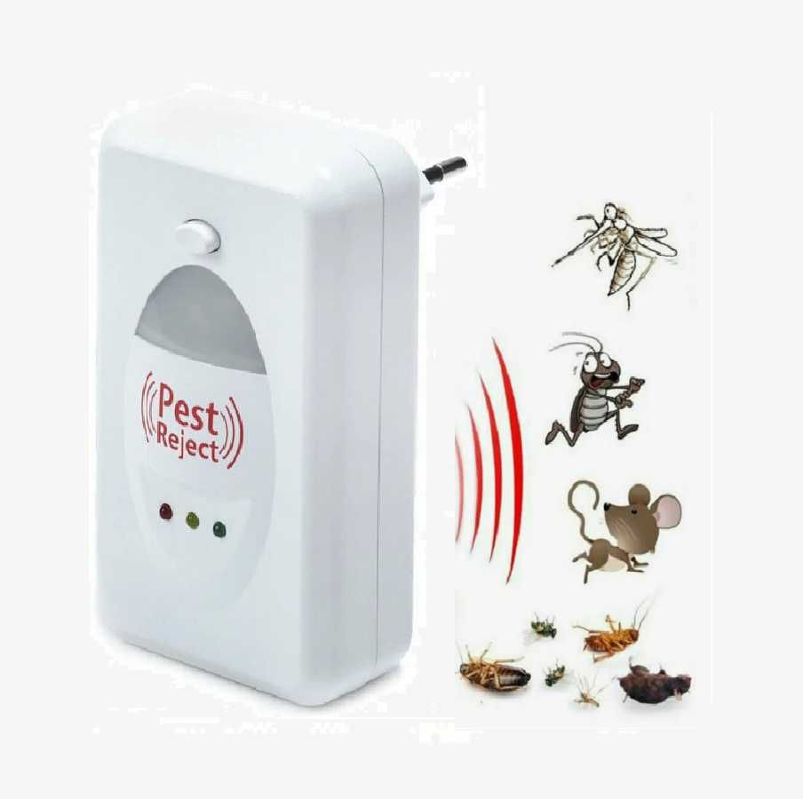 Ультразвуковой Отпугиватель Насекомых И Грызунов Pest Reject
