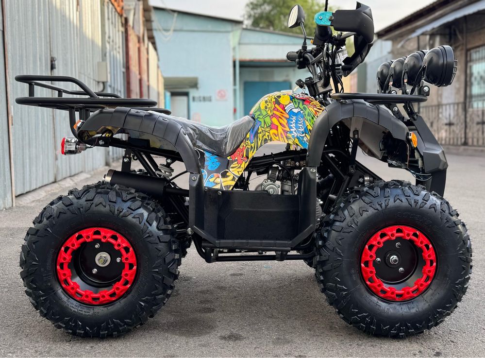 Квадроцикл ATV 125 (сигнализация, 2 ключа) новый 2025г
