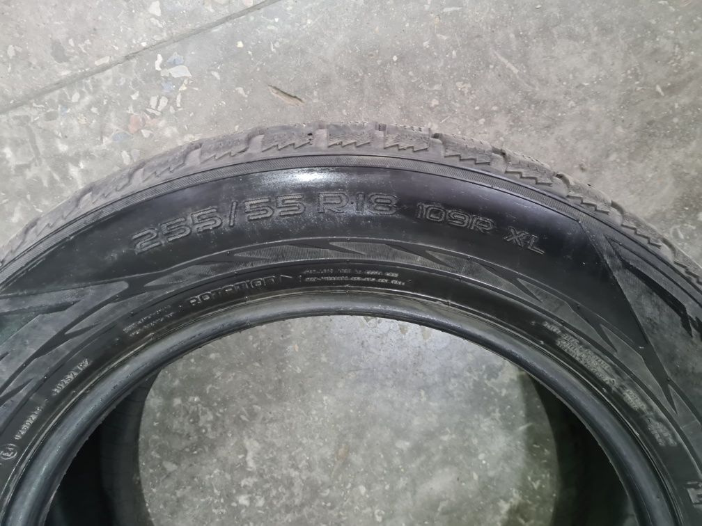 Продам резину на 255×55×18