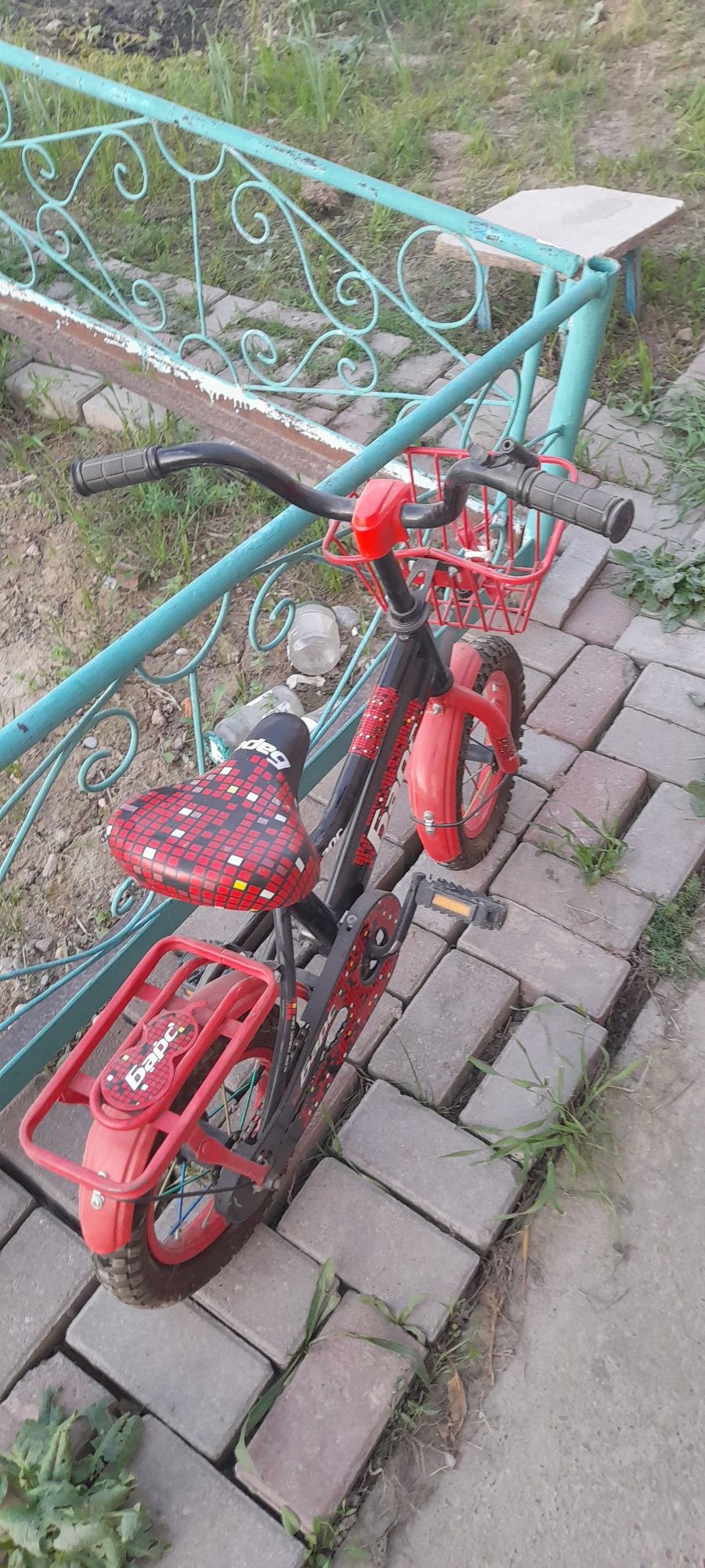 Детский девочковые велосипед