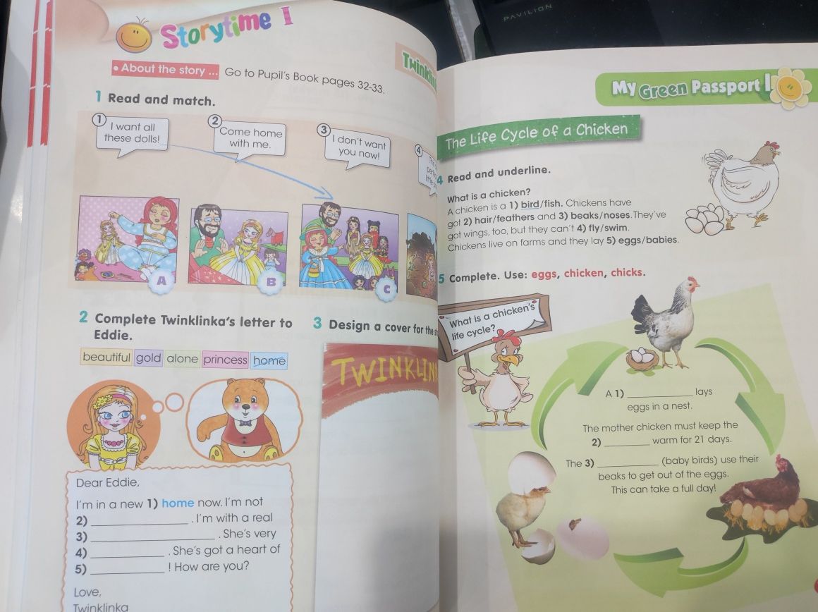 Тетрадь по английскому языку 3 класс Activity book