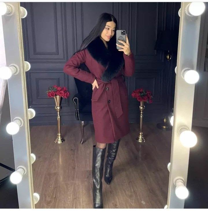 Стильное зимнее пальто