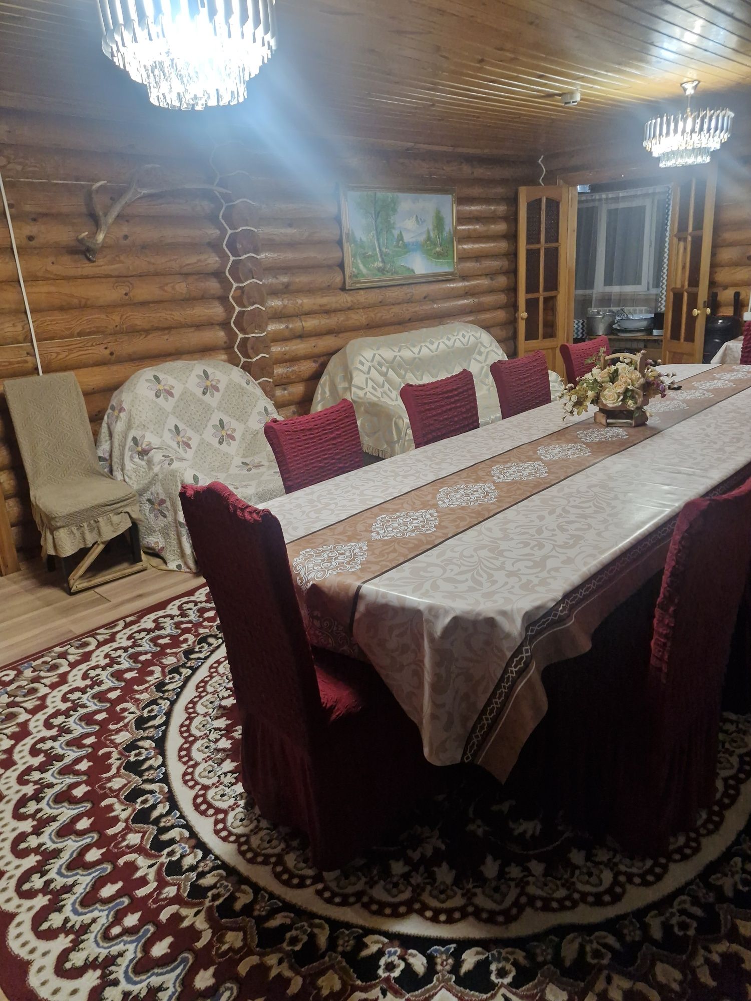 Сдам коттедж в самом центре поселка Бурабай