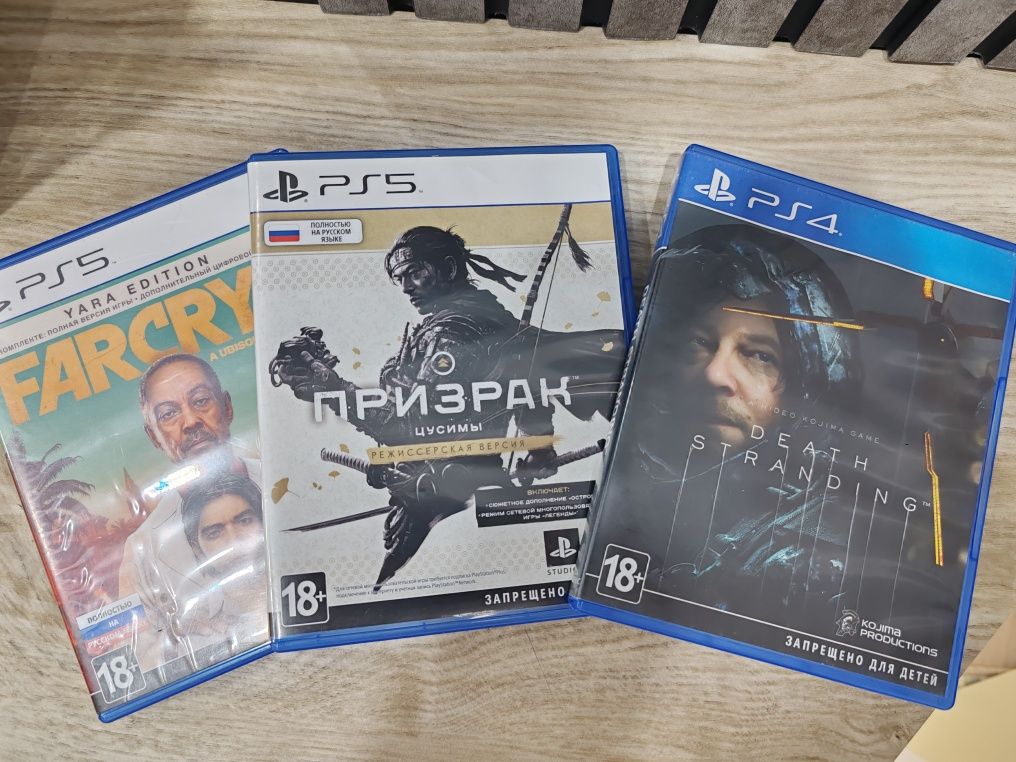 Ghost of Tsusima, Far Cry 6, Death Stranding