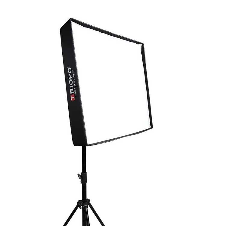 Постоянный Свет Софтбокс Triopo PRO 150W 60x60cm + Стойка
