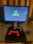 Playstation 4 Про Игры УФС4, Фифа23, Батман, 2 джойстик