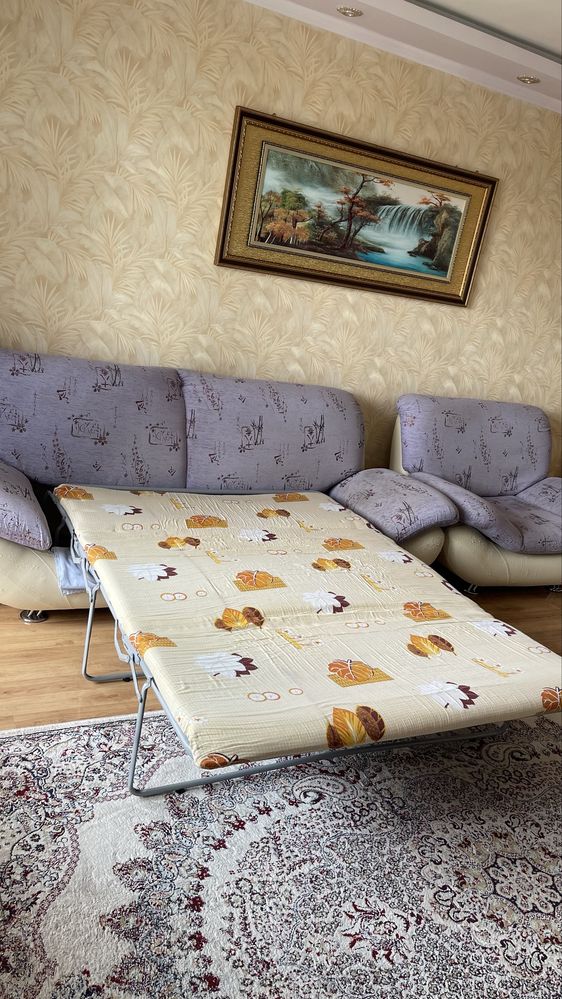 2 дивана 1 кресло /самовывоз