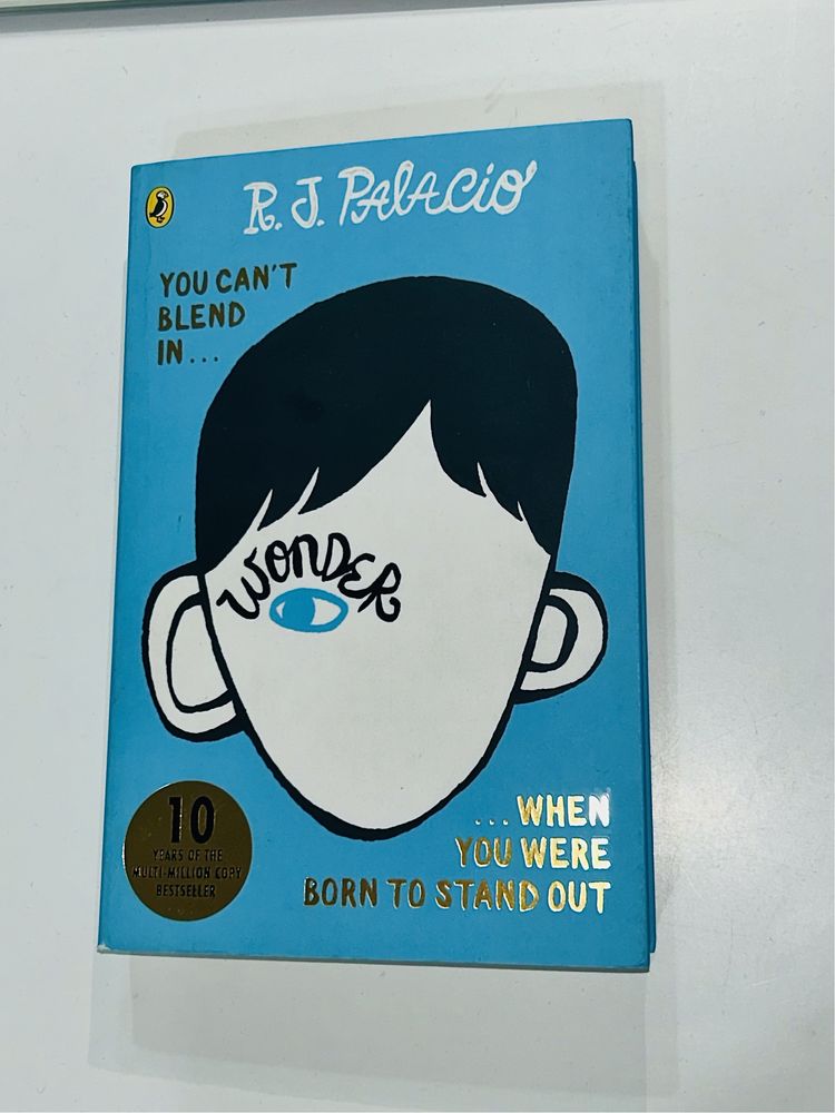 «Wonder» оригинальная книга R.J. Palacio