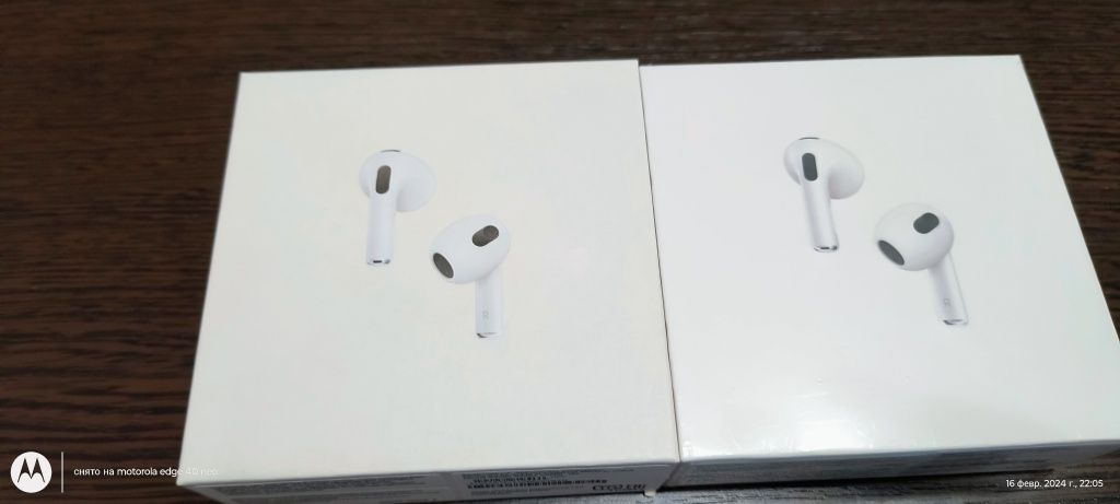 AirPods 3 новые заводской пленке