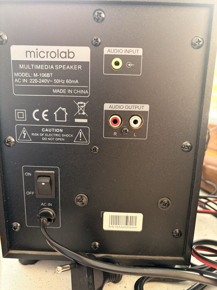 Аккустическая система Microlab M106BT