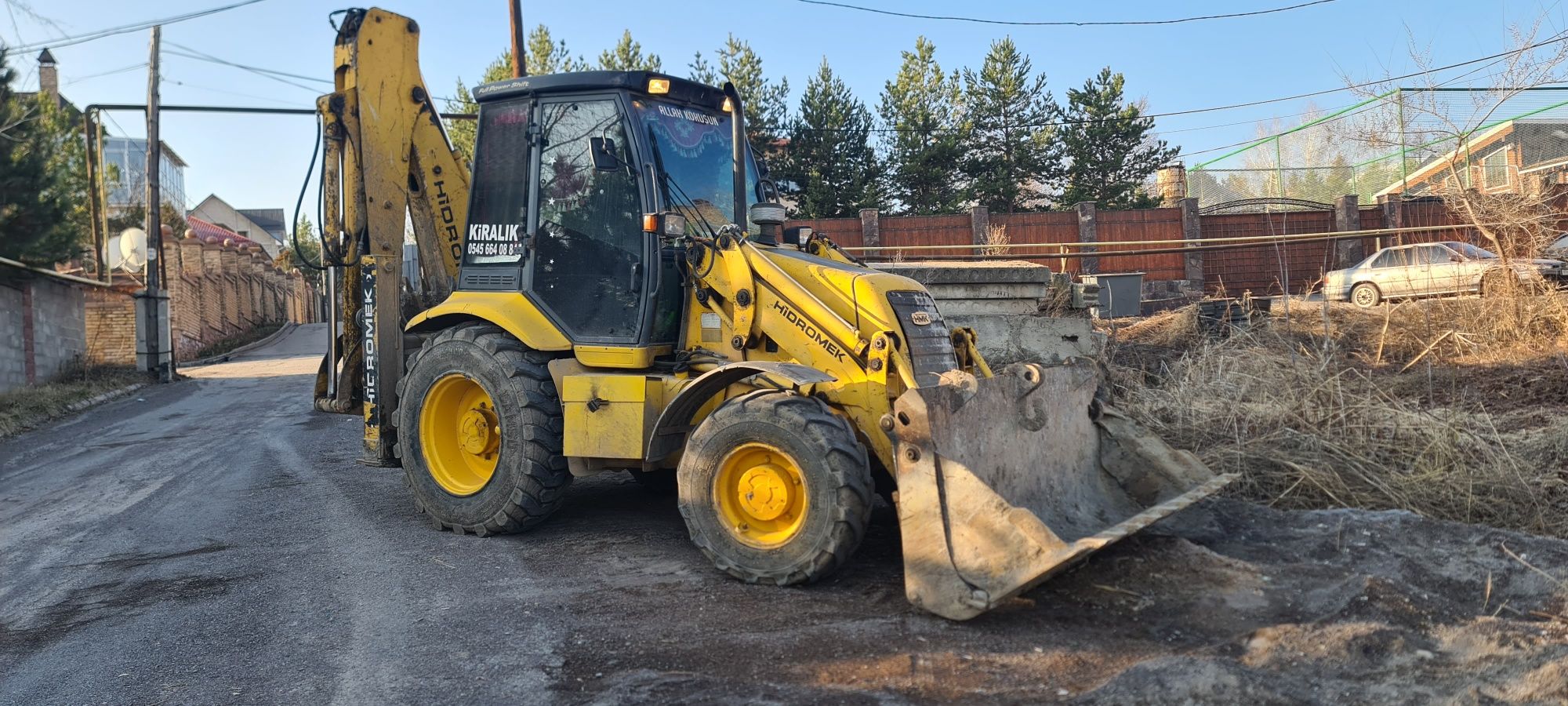Услуги Экскаватор погрузчика трактор 3в1
