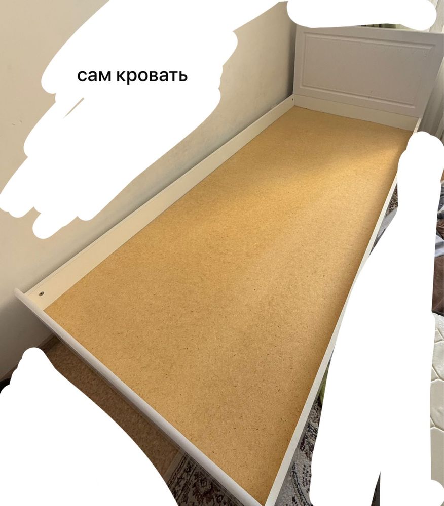 Продаю односпальную кровать б/у