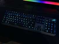 Клавиатура ASUS ROG Strix Scope RX / механика, RGB, влагозащита