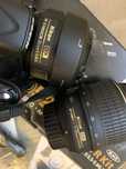 Nikon d5200 kit 18-55 мм f/3.5-5.6 + Nikon 35 мм f/1.8 + 32GB + Сумка