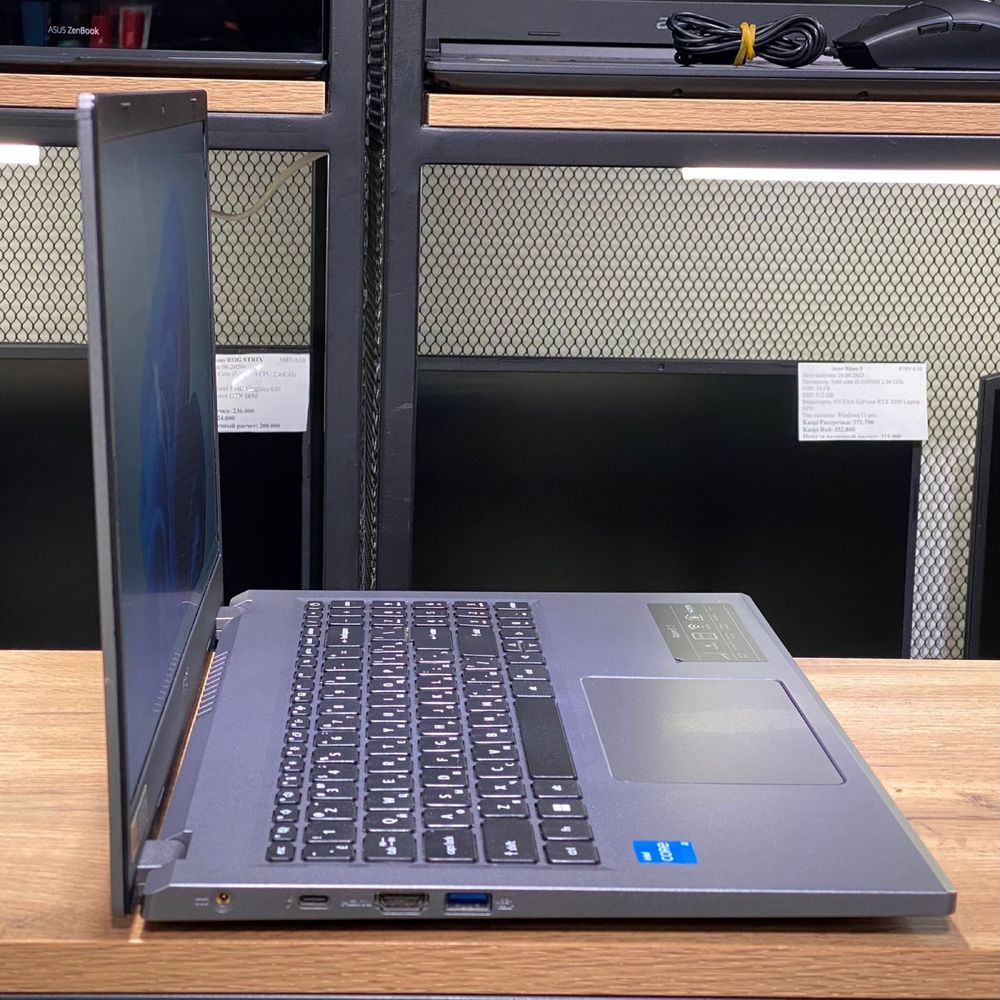 Ноутбук Acer Aspire 5, Intel core i3-13/8GB/SSD512GB, 9164/A10