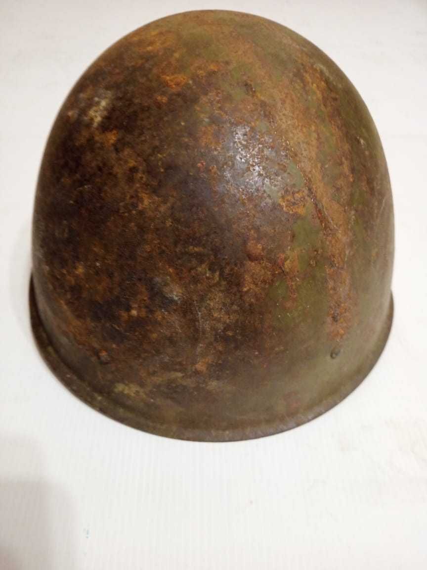 Каска СШ-40, 1945г., подлинник,редкий экземпляр