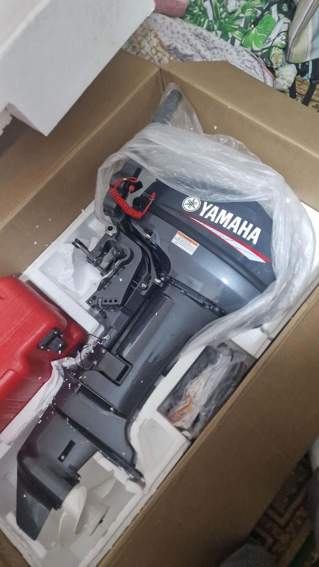 Лодочный мотор Yamaha 9.9 246кубов 2такта нога S китайский