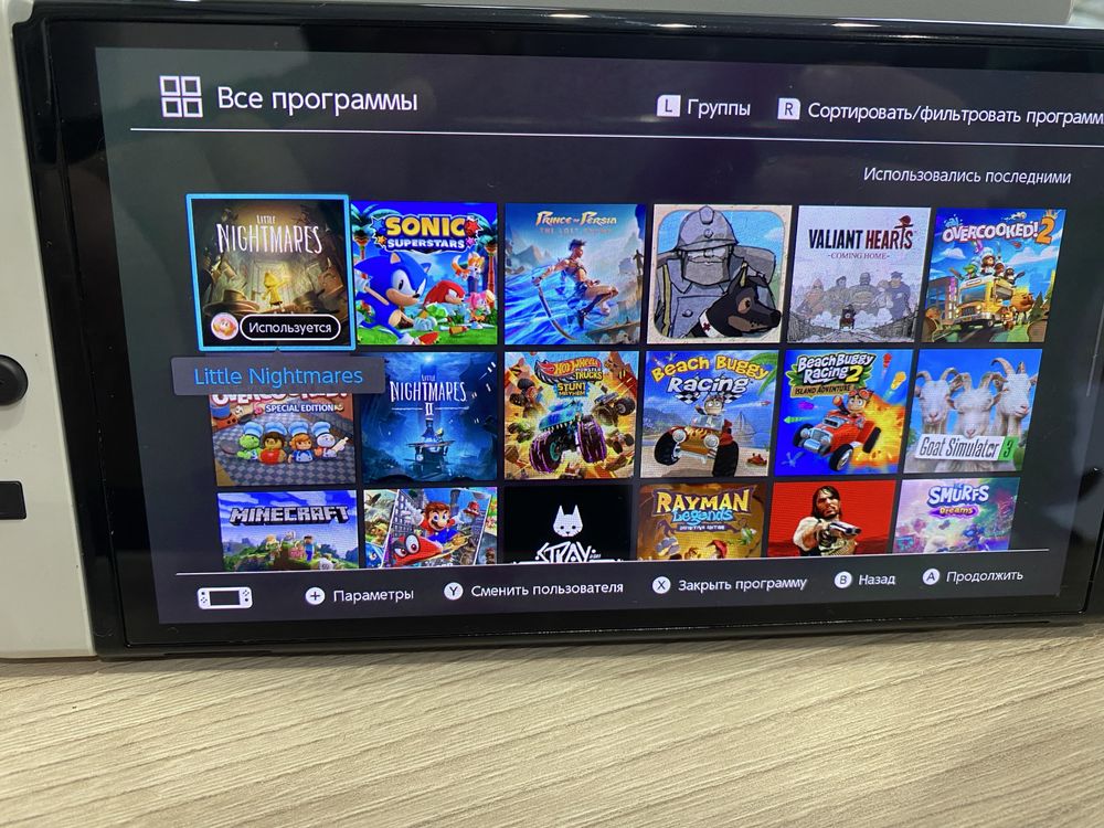 Nintendo switch oled +23 игр