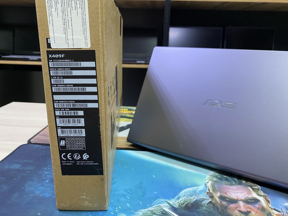 Ноутбук Asus Laptop 14 X409FA Core i3-10110U! 4GB! SSD 500GB! UHD Grap