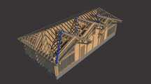 Эскизный проект 3D визуализация. Деревянные\Каркасные дома