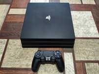 PS4 PRO 4K 1 джойстик, 1 терабайт, Каспи Рассрочка Каспи RED